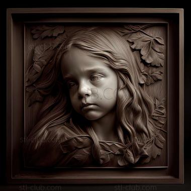 3D model Sally Mann (STL)